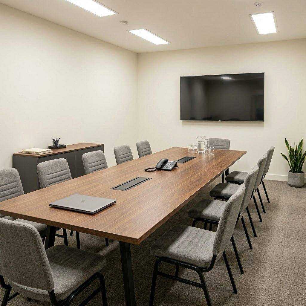 外贸企业复核写字楼办公会议室利用率时怎样排除绿植维护集中进场造成的误判